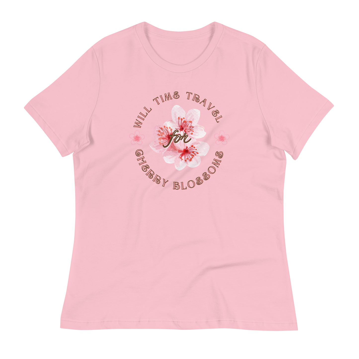 Women's Fit Relaxed Cherry Blossom T-Shirt