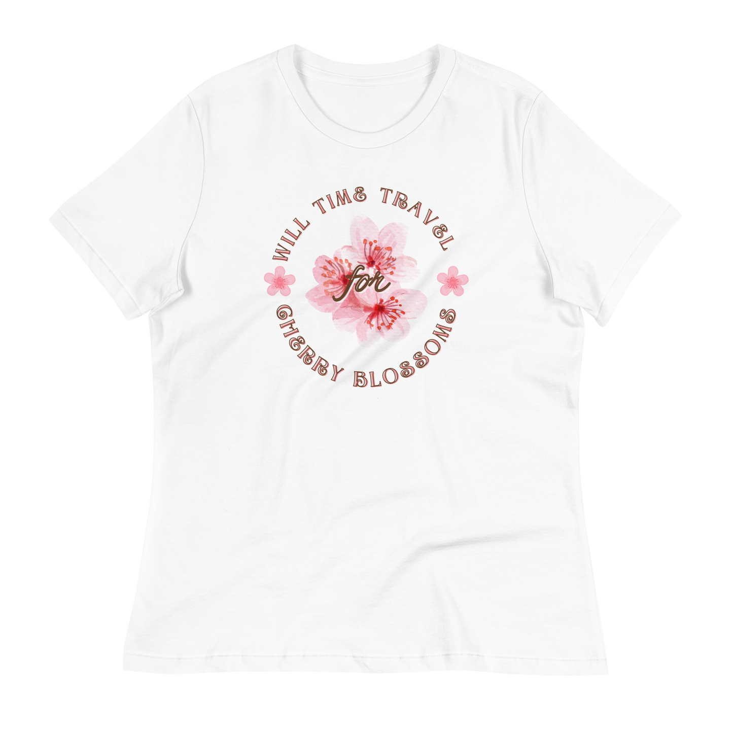 Women's Fit Relaxed Cherry Blossom T-Shirt